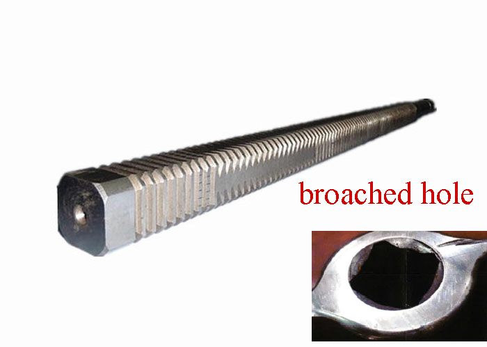 Square broaching tool