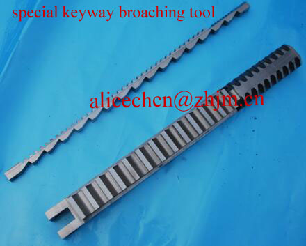 Special keyway broaching tool